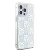 Apple iPhone 15 Pro Max DKNY dėklas Liquid Glitter Big Logo (DKHCP15XLCPEPT) baltos spalvos