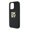 Apple iPhone 15 Pro Max DKNY Hardcase Wrist Strap Stock Logo (DKHCP15XPBSWSK) dėklas telefonui juodos spalvos