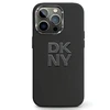 Apple iPhone 15 Pro Max DKNY dėklas Liquid Silicone Metal Logo (DKHCP15XSMCBSK) juodos spalvos