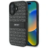 DKNY DKHCP16SPRTHSLK Apple iPhone 16 6.1" dėklas telefonui juodos spalvos Texture Pattern Tonal Stripe