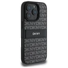 DKNY DKHCP16XPRTHSLK Apple iPhone 16 Pro Max 6.9" dėklas telefonui juodos spalvos Texture Pattern Tonal Stripe
