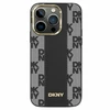 Apple iPhone 13 Pro DKNY Hardcase Leather Checkered Mono Pattern MagSafe (DKHMP13LPCPVSLK) dėklas telefonui juodos spalvos