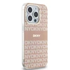 Apple iPhone 13 Pro Max DKNY dėklas IML Mono &amp; Stripe MagSafe (DKHMP13XHRHSEP) rožinės spalvos