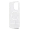 Apple iPhone 14 Pro DKNY dėklas IML Checkered Mono Pattern &amp; Printed Stripes MagSafe (DKHMP14LHCPTSK) juodos spalvos