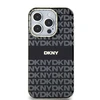 Apple iPhone 13 / 14 / 15 DKNY dėklas IML Mono & Stripe MagSafe (DKHMP14SHRHSEK) juodos spalvos