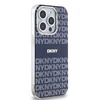 Apple iPhone 15 Pro DKNY dėklas IML Mono & Stripe MagSafe (DKHMP15LHRHSEB) mėlynos spalvos