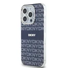 Apple iPhone 15 Pro DKNY dėklas IML Mono & Stripe MagSafe (DKHMP15LHRHSEB) mėlynos spalvos
