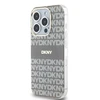 Apple iPhone 15 Pro DKNY dėklas IML Mono & Stripe MagSafe (DKHMP15LHRHSEE) beige