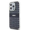 Apple iPhone 15 Pro DKNY dėklas IML Mono & Stripe MagSafe (DKHMP15LHRHSEK) juodos spalvos