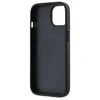 DKNY DKHMP15SPGHLME Apple iPhone 15 6.1" dėklas telefonui gelsvas Grained Metal Logo MagSafe