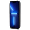 DKNY DKHMP15XPGHLME Apple iPhone 15 Pro Max 6.7" dėklas telefonui gelsvas Grained Metal Logo MagSafe