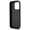 DKNY DKHMP15XPGHLME Apple iPhone 15 Pro Max 6.7" dėklas telefonui gelsvas Grained Metal Logo MagSafe