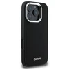 Apple iPhone 16 Pro DKNY Plain Sidabrinis Logo MagSafe (DKHMP16LPSCMCLK) dėklas telefonui juodos spalvos