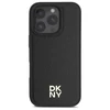 DKNY DKHMP16LPSHRPSK Apple iPhone 16 Pro 6.3" dėklas telefonui juodos spalvos Repeat Pattern Stack Logo MagSafe