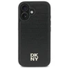 DKNY DKHMP16SPSHRPSK Apple iPhone 16 6.1" dėklas telefonui juodos spalvos Repeat Pattern Stack Logo MagSafe
