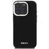 Apple iPhone 16 Pro Max DKNY Plain Sidabrinis Logo MagSafe (DKHMP16XPSCMCLK) dėklas telefonui juodos spalvos