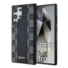 Samsung Galaxy S24 Ultra DKNY Hardcase Leather Checkered Mono Pattern MagSafe (DKHMS24LPCPVSLK) dėklas telefonui juodos spalvos