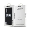 DKNY Liquid Silicone Arch Logo MagSafe Apple iPhone 16 Plus dėklas telefonui juodos spalvos