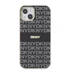 DKNY PC/TPU Repeat Pattern Tonal Stripe Magsafe dėklas telefonui Apple iPhone 13 juodos spalvos