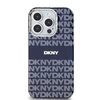DKNY PC/TPU Repeat Pattern Tonal Stripe Magsafe dėklas telefonui Apple iPhone 13 Pro mėlynos spalvos