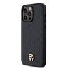 Apple iPhone 13 Pro Max DKNY odinis dėklas Pattern Metal Logo MagSafe (DKHMP13XPSHRPSK) juodos spalvos