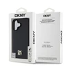DKNY PU Leather Repeat Pattern Stack Logo MagSafe Apple iPhone 16 Plus dėklas telefonui juodos spalvos