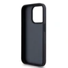 Apple iPhone 14 Pro Max DKNY odinis dėklas Mono Stripe & Metal Logo (DKHCP14XPRTHSLK) juodos spalvos