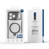 Dux Ducis Aimo Mag dėklas su Magnetic Ring and Stand skirtas Apple iPhone 17 Pro Max – juodos spalvos
