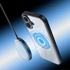 Dux Ducis Aimo Mag dėklas su Magnetic Ring skirtas Apple iPhone 17 – juodos spalvos