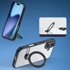 Dux Ducis Aimo Mag dėklas su Magnetic Ring and Stand skirtas Apple iPhone 17 – juodos spalvos