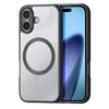 Dux Ducis Aimo Mag dėklas su Magnetic Ring skirtas Apple iPhone 17 – juodos spalvos