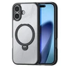 Dux Ducis Aimo Mag dėklas su Magnetic Ring and Stand skirtas Apple iPhone 17 – juodos spalvos