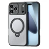 Dux Ducis Aimo Mag dėklas su Magnetic Ring and Stand skirtas Apple iPhone 17 Pro Max – juodos spalvos