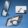 Dux Ducis Aimo Mag dėklas su Magnetic Ring and Stand skirtas Apple iPhone 17 Pro – juodos spalvos