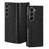 Dux Ducis Brill leather dėklas skirtas Samsung Galaxy Z Fold 6 with flap and card slot – juodos spalvos