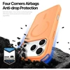 DUX DUCIS dėklas YIND, suderinamas su MagSafe, skirtas iPhone 18 Pro / 17 Pro (atviro žiedo versija), oranžinė