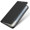 Dux Ducis Skin Pro dėklas skirtas Samsung Galaxy S25 Edge su Flip ir Card Slot - juodos spalvos