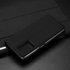 Dux Ducis Skin Pro atverčiamas Realme Narzo 50A dėklas telefonui juodos spalvos