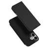 Dux Ducis Skin Pro Apple iPhone 17 dėklas su Flip and Card Slot – juodos spalvos