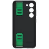 Dėklas Samsung Galaxy S23 Silicone Grip Cover Juodas
