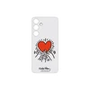 Dėklas EF-MS926CWE Samsung FlipSuit Case for Galaxy S24+ Baltas (Damage Package)