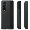 Dėklas OF93PCBE Standing Cover with Pen for Samsung Galaxy Fold 4, Juodas (Juodas)