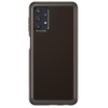 Dėklas QA326TBE Soft Clear Cover Samsung Galaxy A32 (5G) Juodas (Juodas)