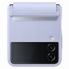 Dėklas VF721LLE Flap Leather Cover for Samsung Galaxy Flip 4, Serenity Violetinė (Serenity Violetinė)