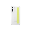 Samsung Galaxy EF-XG990CWEGWW S21 FE 5G G990 dėklas telefonui baltos spalvos Slim Strap Cover