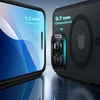 ESR CLASSIC HYBRID HALOLOCK MAGSAFE & Apsauginis stiklas IPHONE 16 PRO MAX FROSTED Juodas