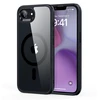 ESR Classic Hybrid Halolock MagSafe dėklas, skirtas iPhone 16e / 17e - permatomas-juodas
