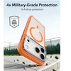 Dėklas ESR CLASSIC HYBRID KICKSTAND MAGSAFE IPHONE 17 PRO MAX / 18 PRO MAX FROSTED Oranžinis
