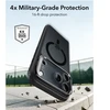 Dėklas ESR CLASSIC HYBRID KICKSTAND MAGSAFE IPHONE 17 PRO MAX / 18 PRO MAX FROSTED Juodas