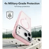 Dėklas ESR CLASSIC HYBRID KICKSTAND MAGSAFE IPHONE 17 PRO MAX / 18 PRO MAX FROSTED BUBBLEGUM Rožinis